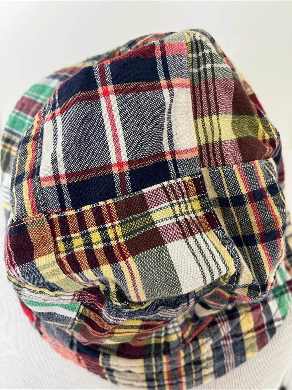 Baby Gap Madras Plaid Bucket Hat Size M L